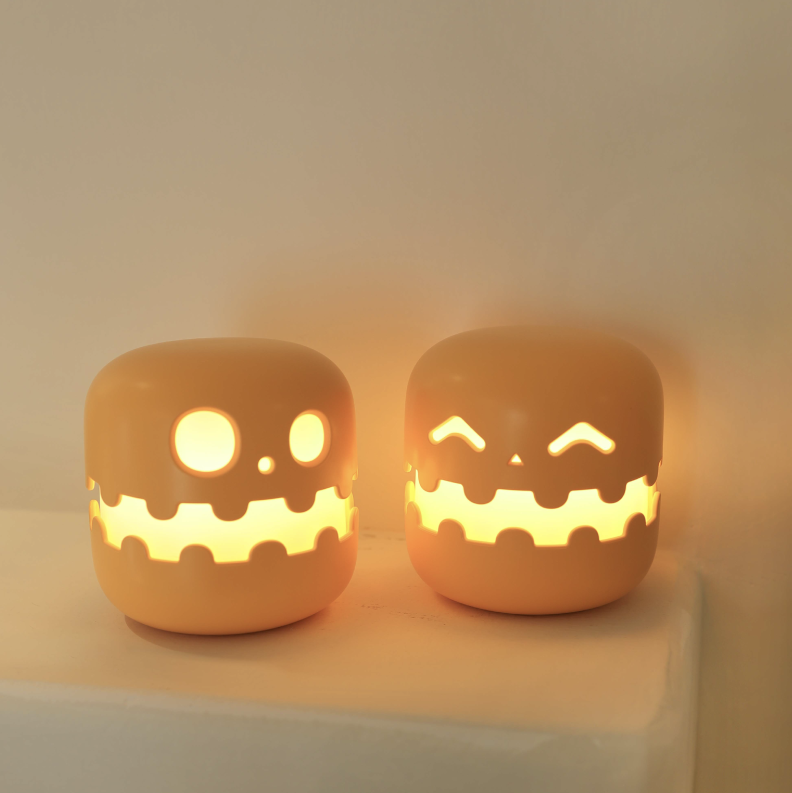 Lampe Citrouille Magique – Veilleuse Halloween Tactile Sans Fil
