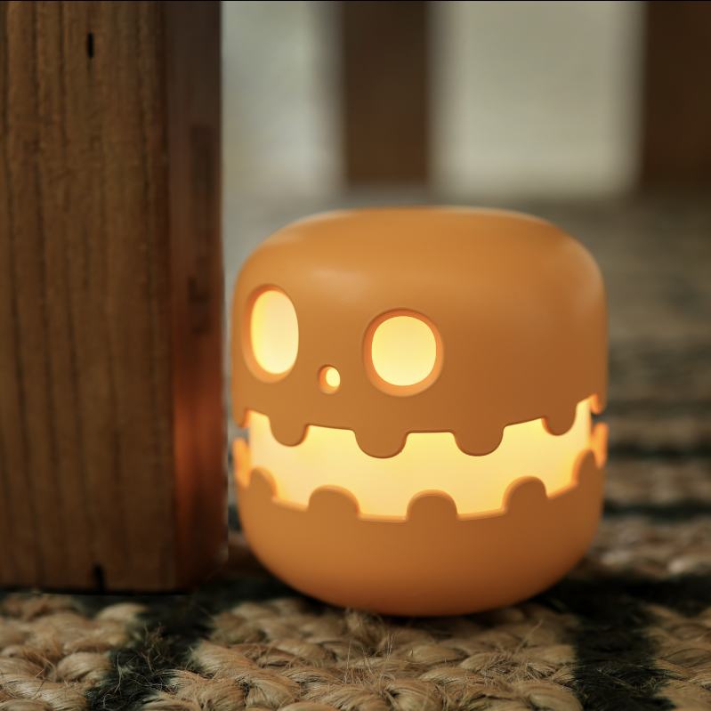Lampe Citrouille Magique – Veilleuse Halloween Tactile Sans Fil