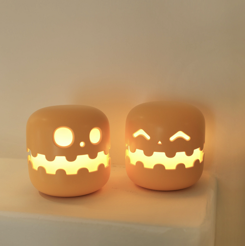 Lampe Citrouille Magique – Veilleuse Halloween Tactile Sans Fil